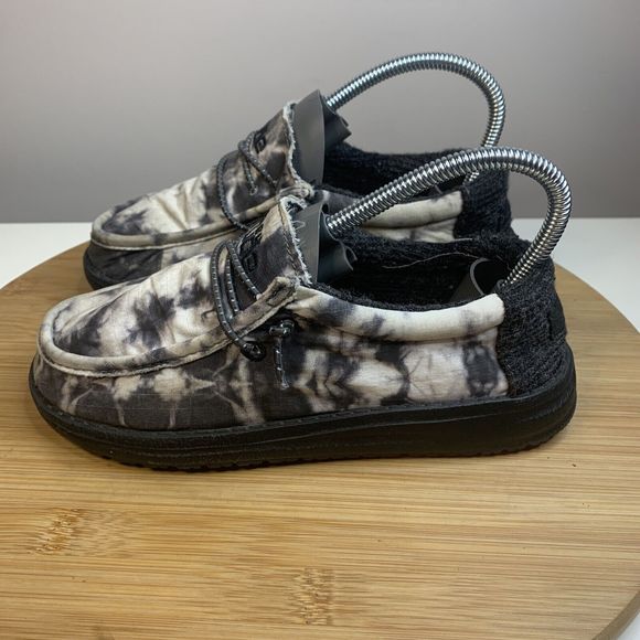 Hey Dude Shoes Hey Dude Wally Youth Size Shoes Thunderstruck Tie